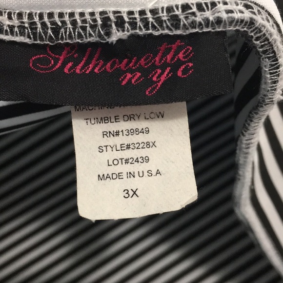 Beautiful  Skirt Black  & White - Picture 2 of 2